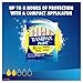 Tampax Pocket Pearl Plastic Tampons, Regular Absorbency, 128 Count, Unscented (32 Count, Pack of 4 - 128 Count Total) (Packaging May Vary)