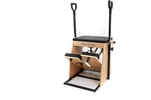Align-Pilates Combo Chair III | Wunda Chair with Adjustable Springs & Split Pedals | Pilates Equipment for Strength, Flexibil