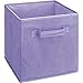 ClosetMaid 5878 Cubeicals Fabric Drawer, Light Purple