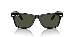 Ray-Ban Original Wayfarer Sunglasses Black/Green