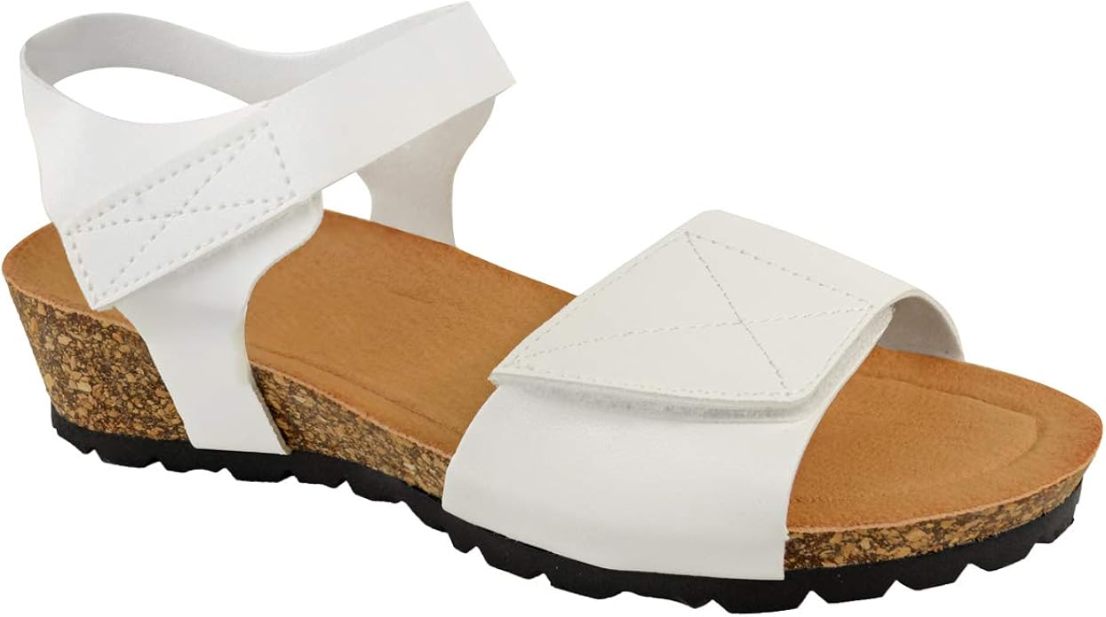 wide fit cushioned sandals