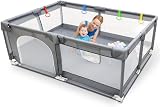 Kidoola Baby Playpen 150x180cm with Mesh Walls & Balls