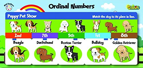 Primary Concepts AA4316 FlipChex Math: Ordinal Numbers