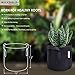 MAXSISUN 5-Pack 1 Gallon Plant Grow Bags, Heavy Duty Thickened Non-Woven Aeration Fabric Pots Container with Reinforced Handles for Gardeningthumb 2