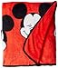Jay Franco Plush Mickey Mouse Measures 62 x 90 inches, Kids Bedding-Fade Resistant Super Soft Fleece-(Official Disney Product), 100% Polyester, Faces Twin Blanket