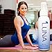 Luna Yoga Mat Cleaner Spray Kit 4oz - 100% All-Natural & Organic - Clean & Disinfect With No Sticky Residue - Includes Microfiber Cloth Yogi Towel
