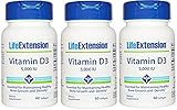 Life Extension Vitamin D3 5000 IU (180 softgels)