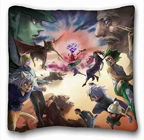 Soft Pillow Case Cover ( Hunter Gon Freecss Killua ) Custom Cotton &amp; Polyester Soft Rectangle Pillow Case Cover 20x36 inches (One Side) suitable for King-bed
