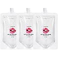 BIOKUSY Lip Gloss Base 3 Pack (10 OZ), Moisturizing Clear Base Gel Shimmer Makeup Primers Lipstick Material Oil for DIY (Clear 3 Pack 100ML)