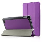 Infiland Fire 7 Case - Ultra Slim Shell Lightweight Tri-fold Stand Cover For Amazon Fire 7 Inch Tablet (Fire 7