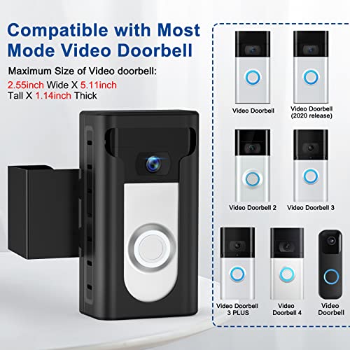 Liwin Anti-Theft Video Doorbell Mounts Compatible with Video