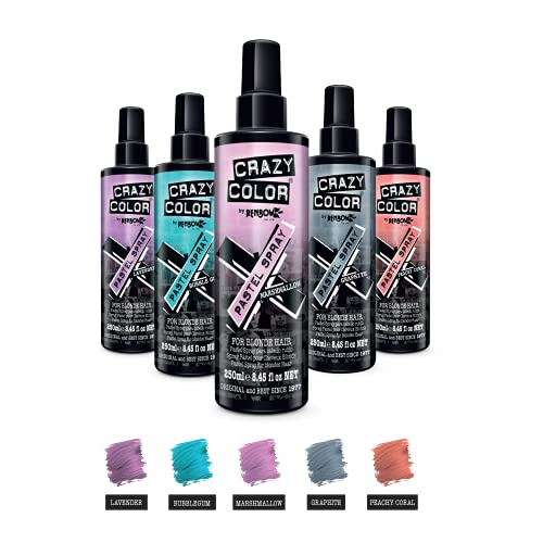 Crazy Color Instant Temporary Hair Color Pastel Pigment Spray 100