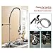 Spray Hose for Dishwasher Rinse Hose for Sink Kitchen Sink Faucet Kit Stainless Steel Pull Out Kitchen Faucet with Pre Rinse Tap Sprayer and High Pressure Flexible Hose for Commercial Kitchen Hotel