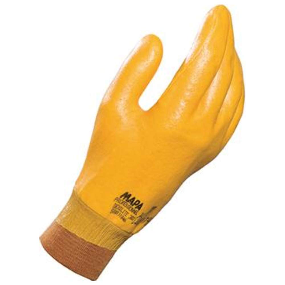 MAPA Professional TITAN 383, Size 8, Protective Gloves, yellow - Image 3