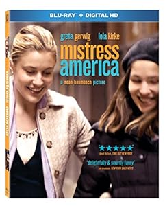 Cover Image for 'Mistress America (Blu-ray + UltraViolet)'