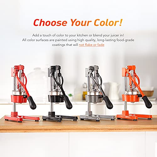 COZ Hand Press Juicer Machine, Manual Orange Juicer and Professional Citrus Juicer for Orange