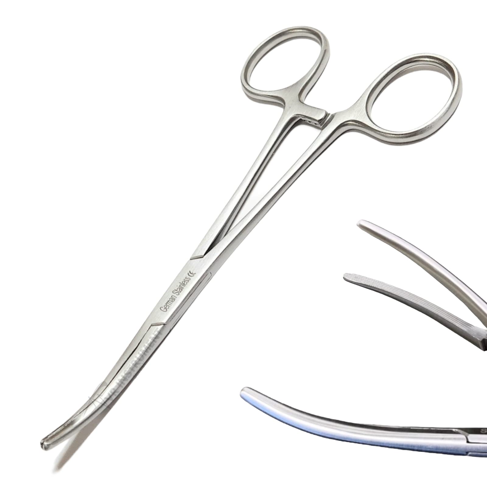 Rochester Carmalt Hemostat Forceps with Cross