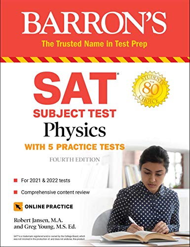 Sat Subject Test Physics: With Online Tests (Barron's Test Prep)