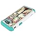 for Samsung Galaxy J3 Emerge Case, J3 Prime / J3 2017 / J3 Mission / J3 Luna Pro / J3 Eclipse/Express Prime 2 / Amp Prime 2 / Sol 2 Case, LEEGU Dual Layer Heavy Duty Protective Case - Love Tree