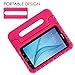 NEWSTYLE Tab E Lite 7.0 & Tab 3 Lite 7.0 Kids Case - Shockproof Light Weight Protection Handle Stand Kids Case for Samsung Galaxy Tab E Lite 7.0 Inch 2016 & Tab 3 Lite 7.0 Tablet (Rose)