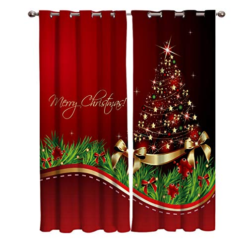 Ridiculously Simple Decor with Christmas Window Drapes