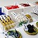ORCARA Food Miniature Dollhouse Dream Seafood Fish Market Toy Figure Set of 8