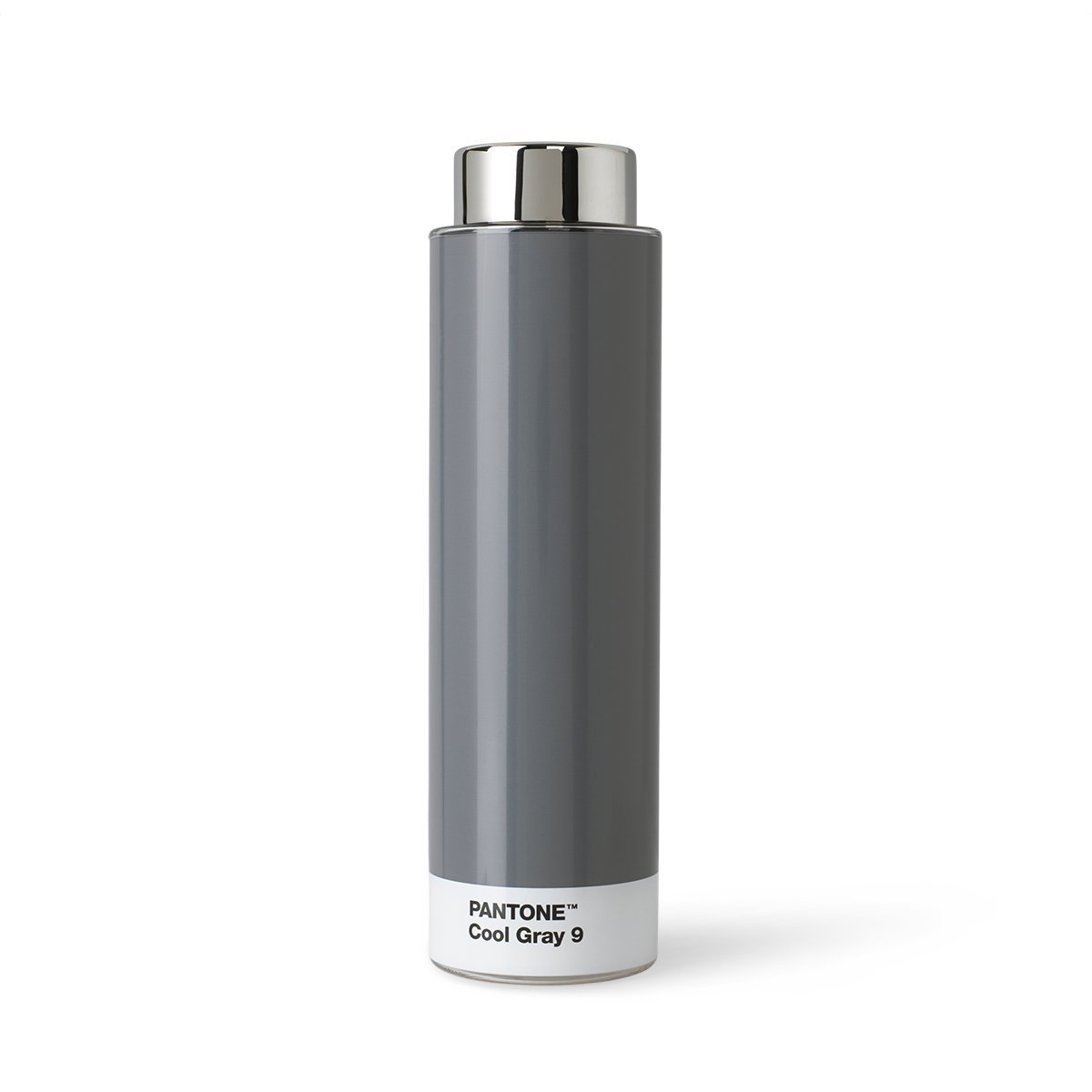 Copenhagen Design Pantone Drinking, Tritan (Plastic) Water Bottle, 500 ml, Grey, Cool Gray 2 C, Purple, one size