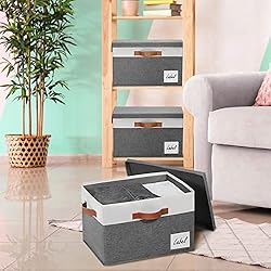 GhvyenntteS Extra Large Storage Bins with