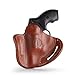 1791 Gunleather J-Frame Revolver Holster - OWB CCW Leather Gun Holster for Belts - Right Handed - Fits All J-Frame Revolvers Including S&W and Ruger LCR not Taurus