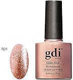 GDI Nails - Shimmer Glitter 'R' Range - UV LED Soak Off Gel Nail Polish Varnish - 8ml - ***REQUIRE UV/LED LAMP TO CURE DRY GEL POLISH***
