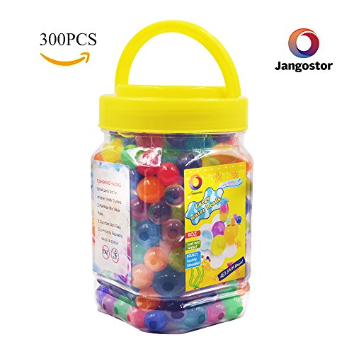 image for Large Water Gel Beads 11OZ (300pcs) Gaint Water Jelly Pearls Rainbow M
