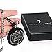 FJ FREDERICK JAMES to My Son | Mother and Son - Graduation Gifts for Him 2022 - Engraved “to My Son Love Mom” Pocket Watch - Perfect Gifts for Son from Mom for Christmas, Valentines Day, Birthday