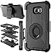 Galaxy Note 5 case, E LV Samsung Galaxy Note 5 (SHOCK PROOF DEFENDER) Shell Holster Full protection from drops and impacts for Samsung Galaxy Note 5