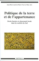 Politique de la terre et de l'appartenance