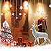 Reindeer Snowflake Wall Decal Window Stickers Home Decor for Christmas Decoration Home Hotel Bar and Store’s Display Window
