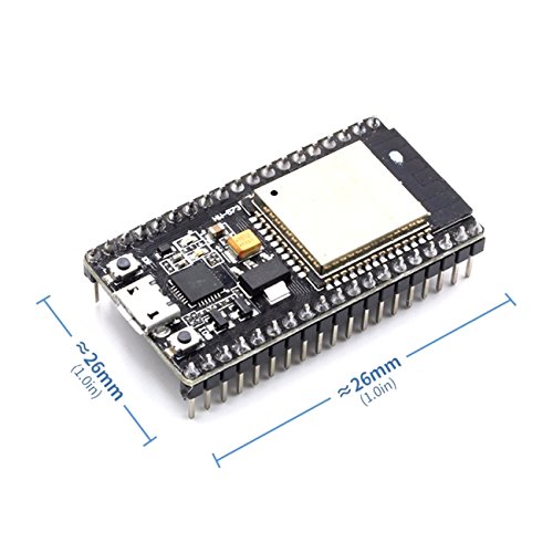 YIKESHU ESP-32S Development Board 2.4GHz Dual-Mode WiFi + Bluetooth Dual Cores Microcontroller Processor Integrated with Antenna RF AMP
