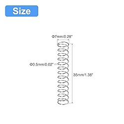 uxcell Compression Spring, 5Pcs 304 Stainless