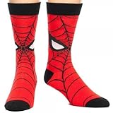 Marvel Comics Spiderman Spidey Crew Sock