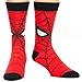 Marvel Comics Spiderman Spidey Crew Sock, Red, Sock size 10-13, Shoes 6-12