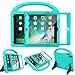 LEDNICEKER Kids Case for iPad 9.7 2018/2017 & iPad Air 2 - Built-in Screen Protector Shockproof Handle Friendly Foldable Stand Kids Case for iPad 9.7 2017/2018 (ipad 5&6) & iPad Air 2 2014 - Turquoise