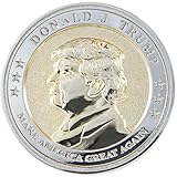 President Trump Inauguration Commemorative Coin - Limited Edition - Coin Collector's Item - 45th President of the United States - Presidential Inauguration 2017