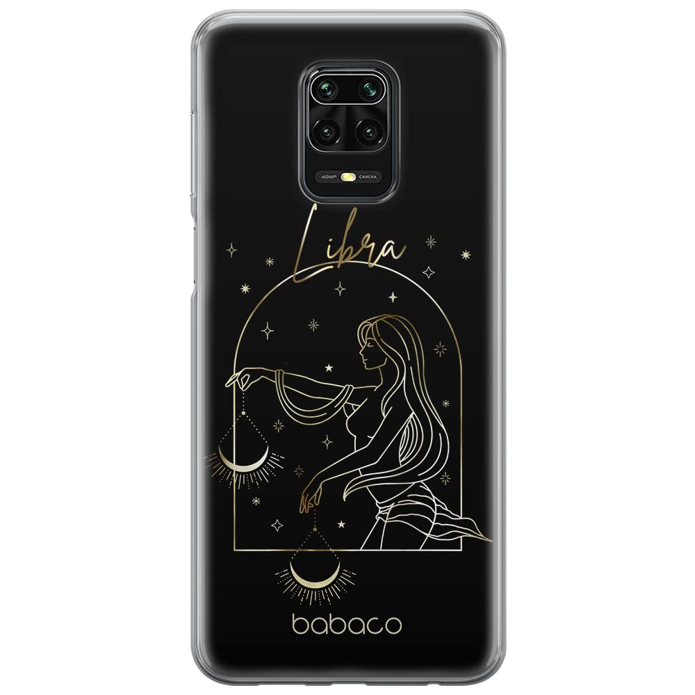 Babaco ERT GROUP mobile phone case for Xiaomi REDMI NOTE 9 PRO/ 9S original and officially Licensed pattern Zodiac Woman 007 optimally adapted to the shape of the mobile phone, case made of TPU