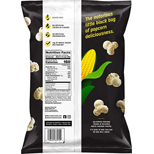Smartfood White Cheddar Flavored Popcorn, 8.5 Ounce - Thumbnail 4