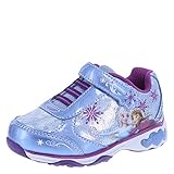 Frozen Girls' Light Blue Girls' Frozen Light-Up Runner 10.5 Regular