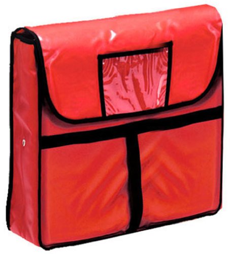 American Metalcraft PB2000 Pizza Delivery Bags, 19" Length x 19" Width, Red