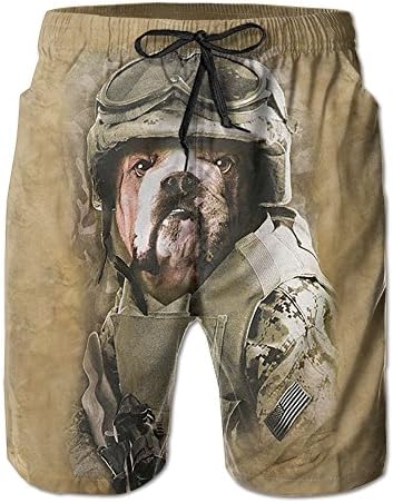 CQXIN Men's Combat Sam Of Leisure Ultra-Light Sandy Beach Pants Board Shorts With