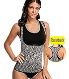 SEXYWG Sweat Vest No Zipper Neoprene Sauna Suit Body Shaper Slimming Fat Burner