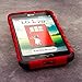 LG Optimus L70 Case, MPERO IMPACT SR Series Kickstand Case for LG Optimus L70 / Realm - Red