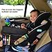 Kids Travel Tray - Waterproof, Portable Toddler Snack and Play Station with Mesh Storage Pockets - Activity Lap Desk for Car Seat, Stroller, Plane by EverythingINplace (Black)