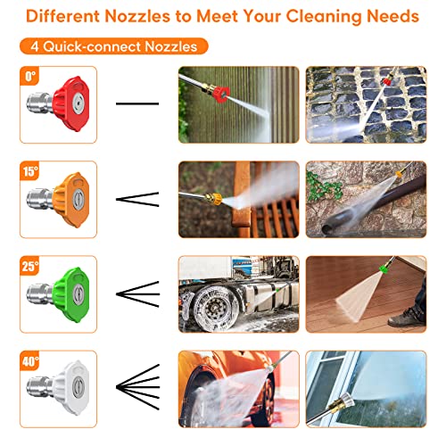 Electric Pressure Washer 2600 PSI Pressure Washer, 2.0 GPM Electric